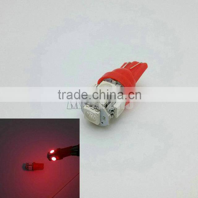 LED Light Bulb Reading Parking Light Side Wedge Tail Light Lamp 192 168 194 W5W white/blue/red/green/yellow/pink 12V