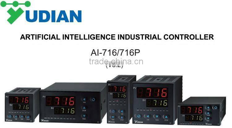 Yudian Brand Pt100 Temperature Gauge for Industrial Usage AI-716