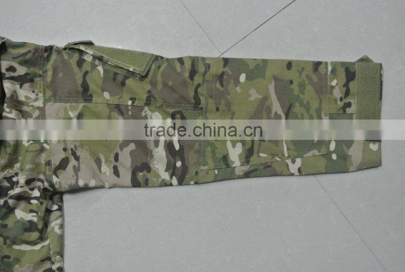 OEM 60% cotton 40% polyester CP camouflage twill printed Germany army combat Jacket
