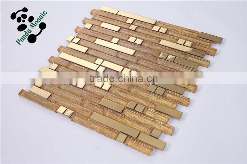 SMJ01 Amerian market mosaic Laminated glass mosaic Art surface mosaic
