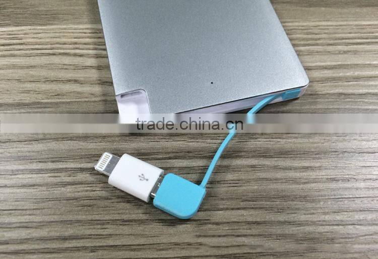 creative custom power bank with packaging