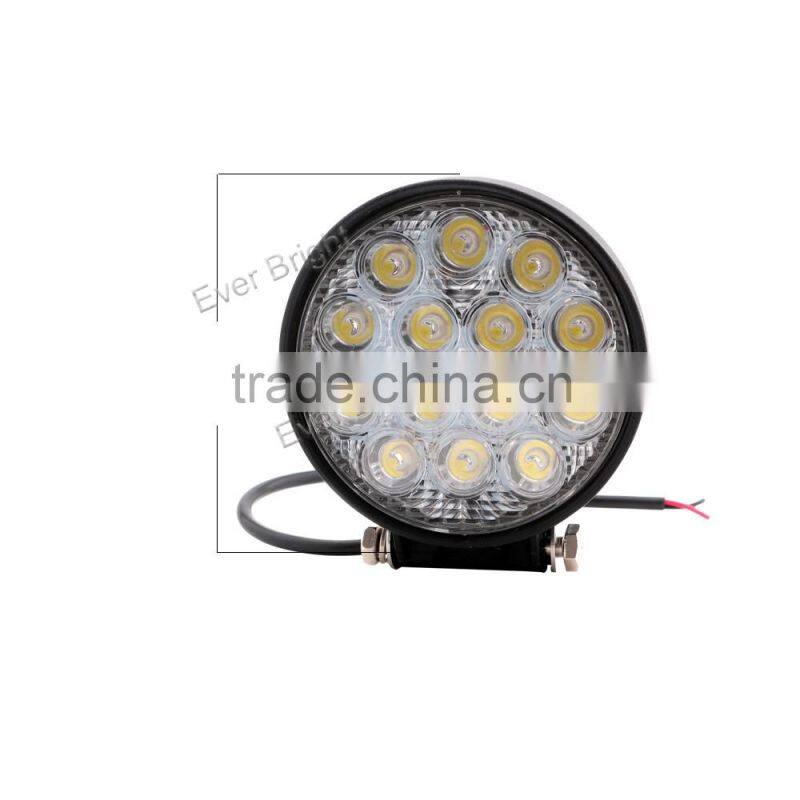 Top quality 14 LEDs 42W Work Light DC 9-32V IP67 Off-road Vehicle Spotlights ATV Truck UTV Work Lamp