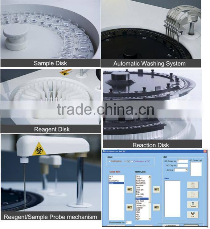 CE,FDA certified Clinical Biochemistry Analyzer price (300 T/H) (skype: fangfeimengxiang876)