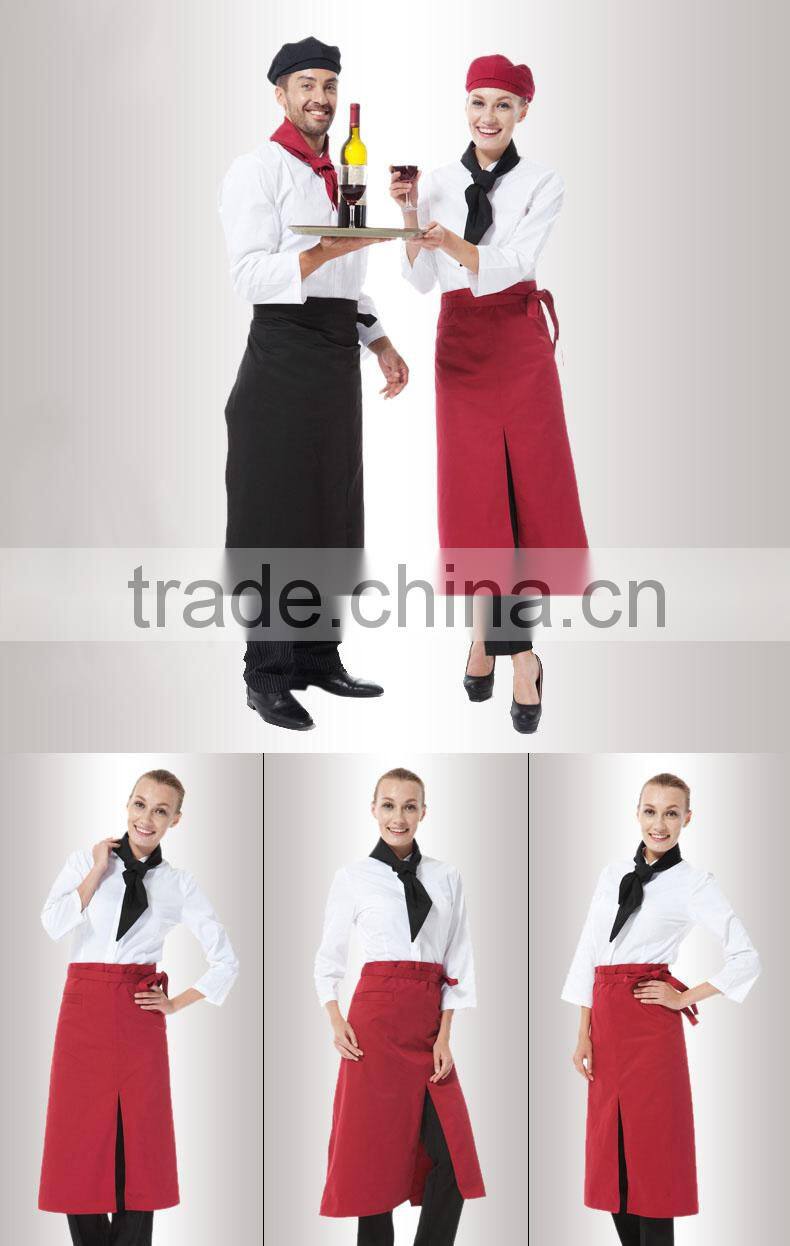 restaurant uniform apron for waiters and waitress