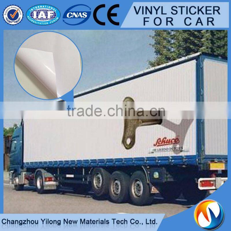 36" 140g White Vinyl Self adhesive Vinyl Car Sticker 0.914*50m