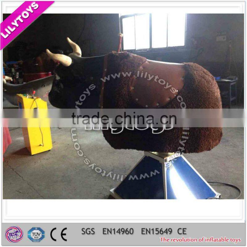 Hot sale and popular adult inflatable sports mechanical bull for sale
