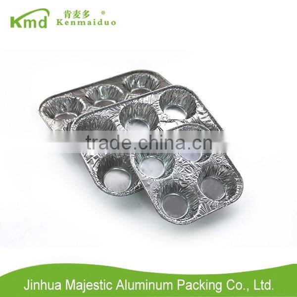 Aluminium Foil Food Packing Rectangular compartments Container 2016