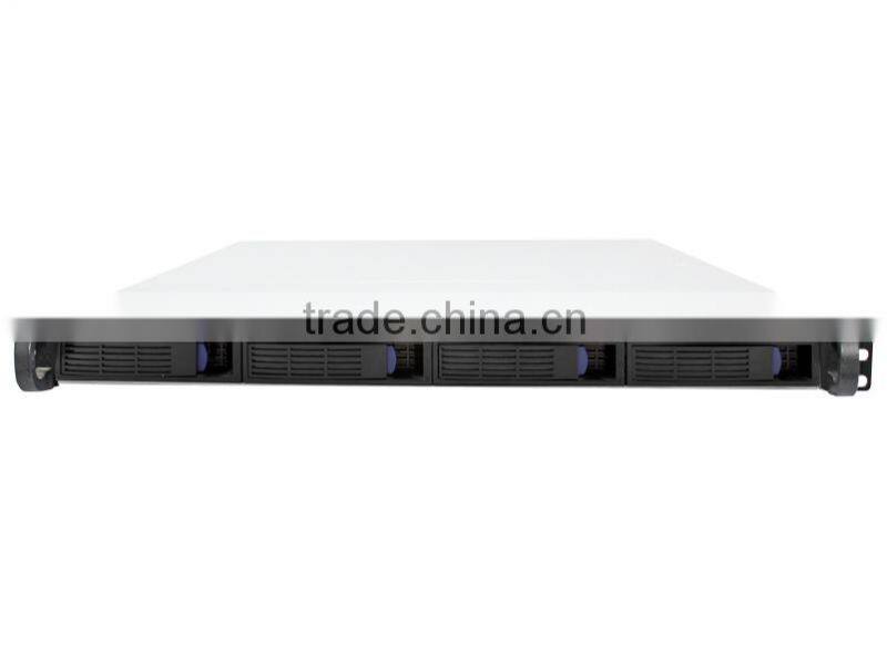 ED104H48-T3-D Short Depth 4 Bay Hot Swap 1U Rackmount Chassis