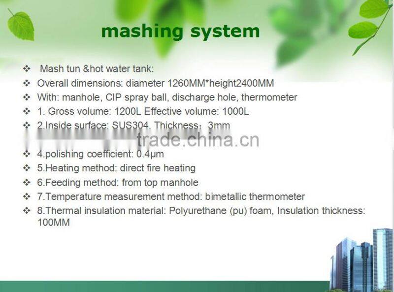 red copper hotel beer equipment micro beer machine