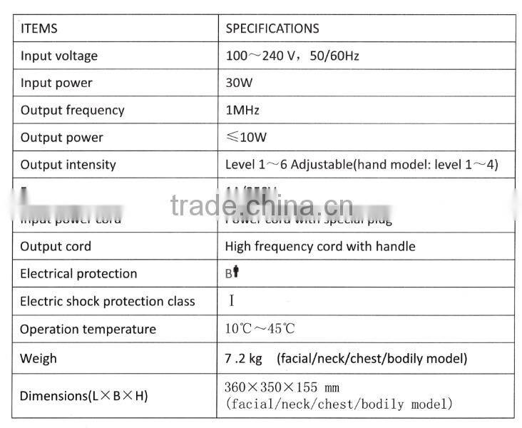 microwave neck lift beauty machine