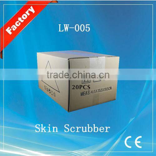 Newest skin scrubber lw-005 with lithium battery