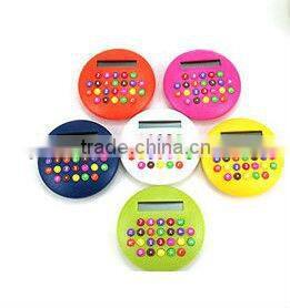 8 Digital solar cell gift Calculator with Momo/ calculator