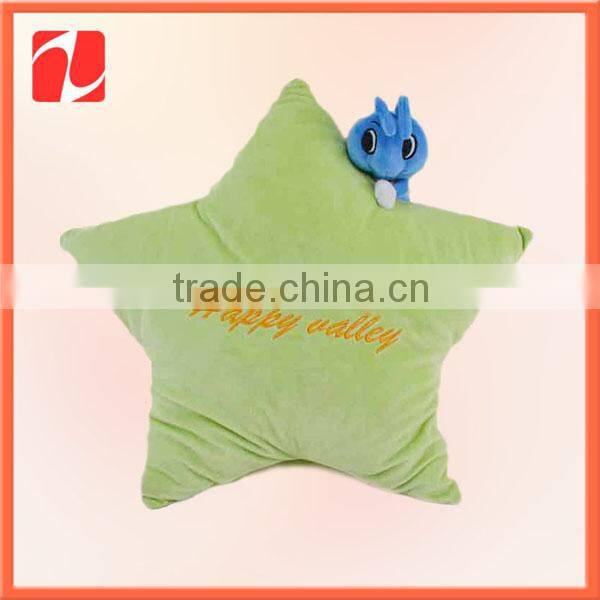Custom Sofa Decorative Back Supprot Plush Star Shape Pillow