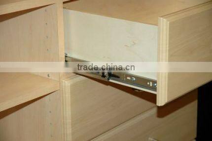 Cabinet ball bearing Full Extension Side Mount Self-Closing Drawer Slide