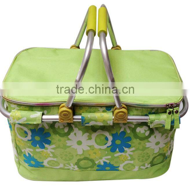 New design high quality folding picnic basket