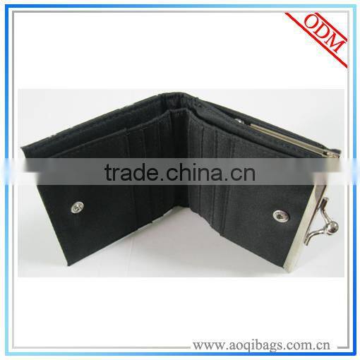 Hot Selling Lather Wallet New Design with Coins Pocket WT007