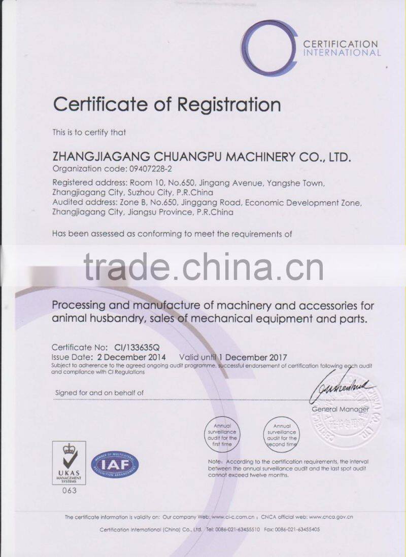 Stainless Steel Cow Milk Pump For Milking Machine