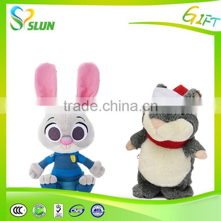 Hot selling 2017 New Year Chinese Mascot Plush Stuffed Good Luck Chicken Toy