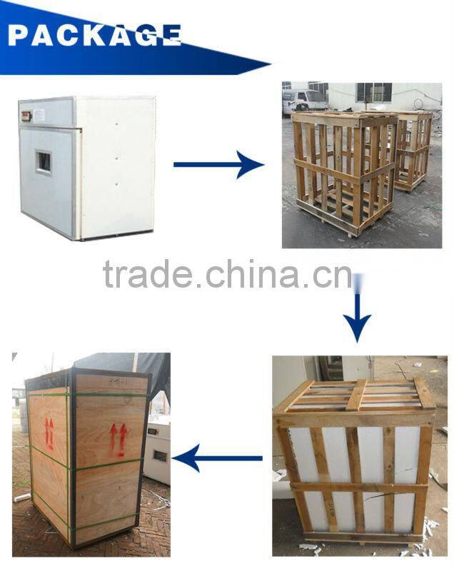 98% Hatching rate Full automatic industrial love birds egg incubator CE approved
