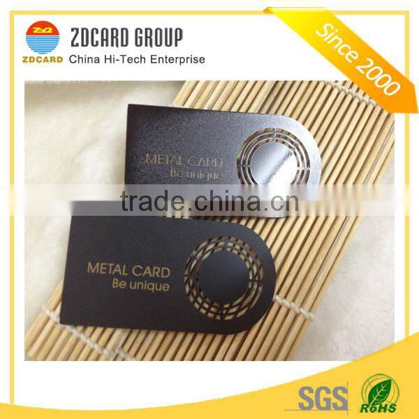 Exellent quality of customized metal visit card