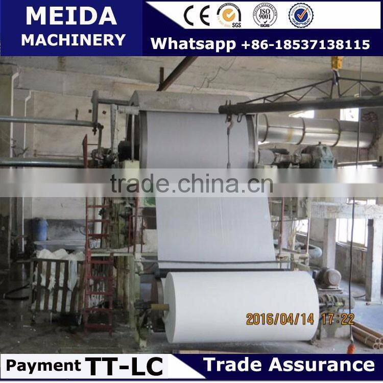 Gongyi City Meida toilet tissue paper making machine Install Abroad Whatsapp +8618537138115
