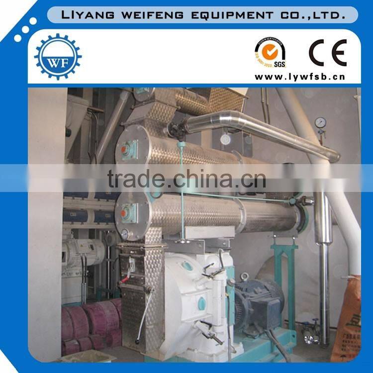 Top quality fish feed pellet processing making machine line