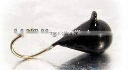 Monochrome painting Rain Drop Series Tungsten ice jigs