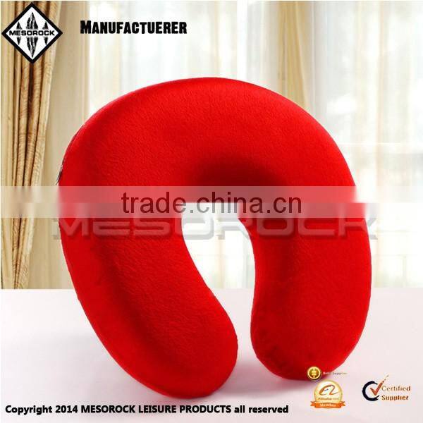 High quality memory foam u-shape pillow travel neck pillow