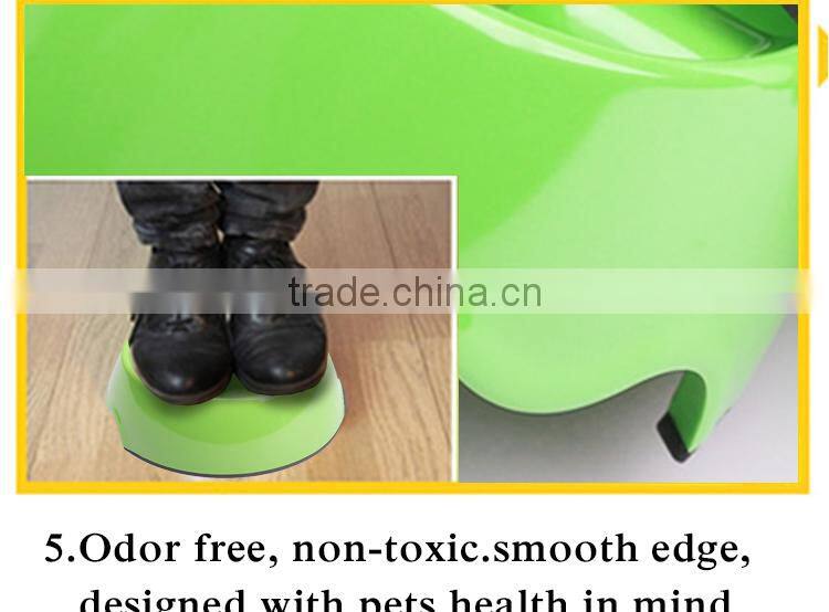 Eco-friendly melamine slow feeding shape dog bowl/ pet bowl