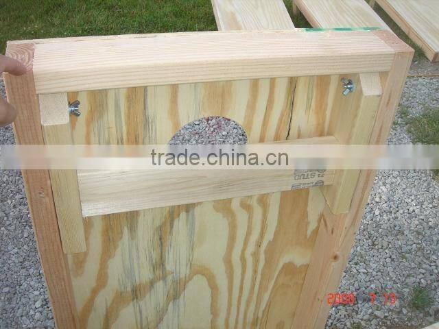 wooden bean bag game