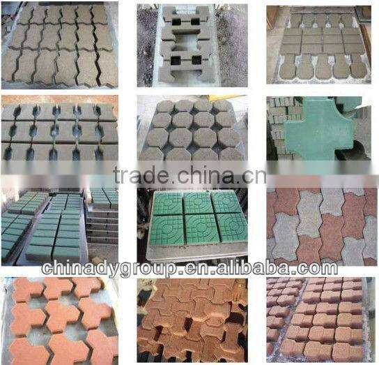 DY-150T manual interlocking brick making machine