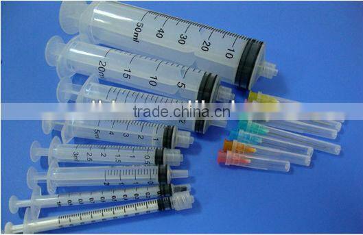 Disposable syringe with CE and ISO