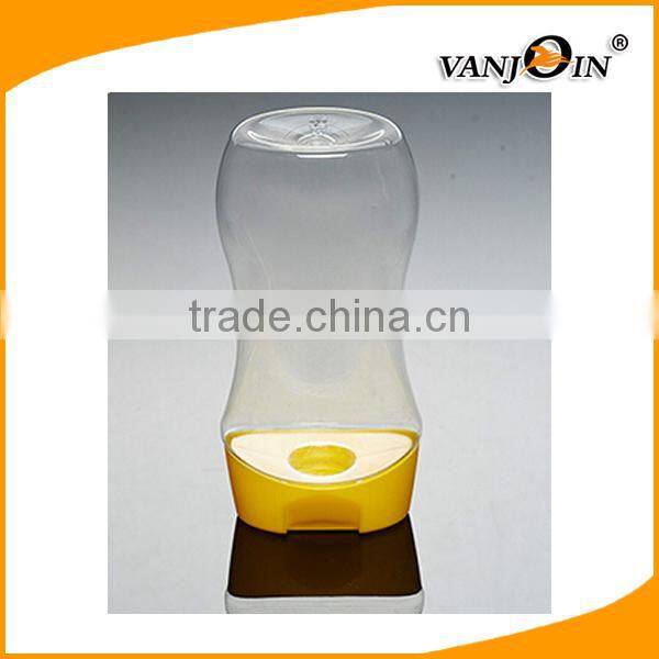 300ml plastic Cap Clear round PET Cosmetic Plastic Jars