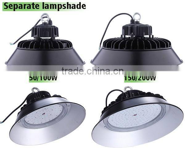 150w aluminum UFO LED high bay light fixtures
