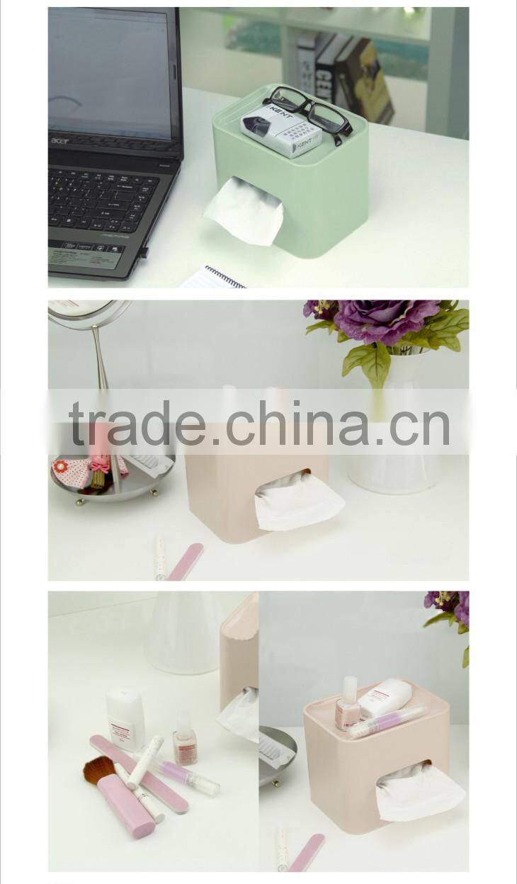 Multifunction Desktop Pumping Tissue Box storage Tray