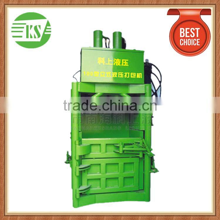 YJ-100 Hydraulic Vertical Plastic Can Press Baling Machine