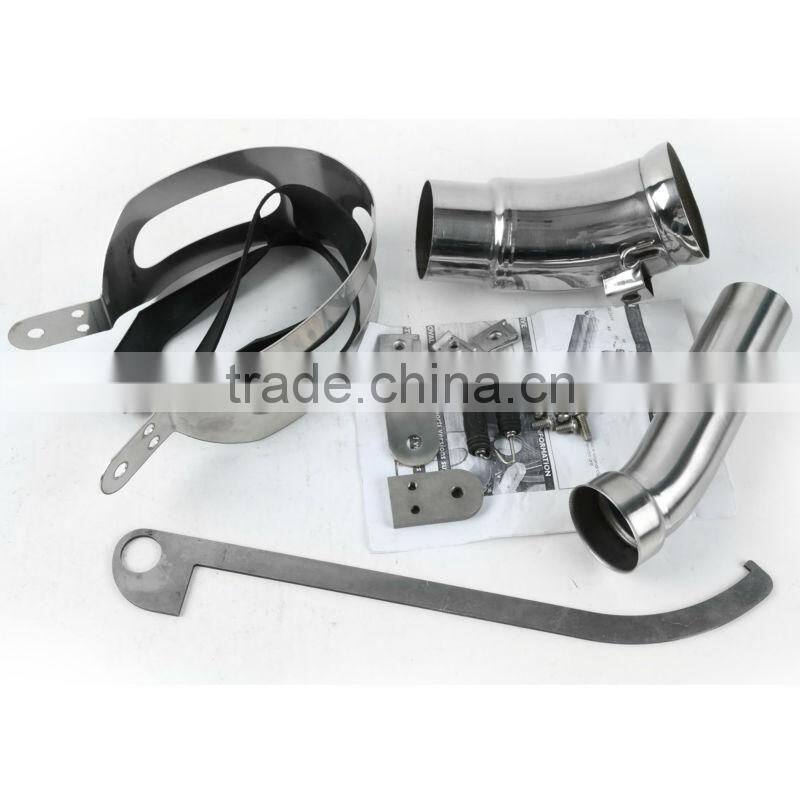 For BMW K1300S/ R 2009- Motorcycle Exhaust Pipe LASER Duo-Tech slip-on muffler