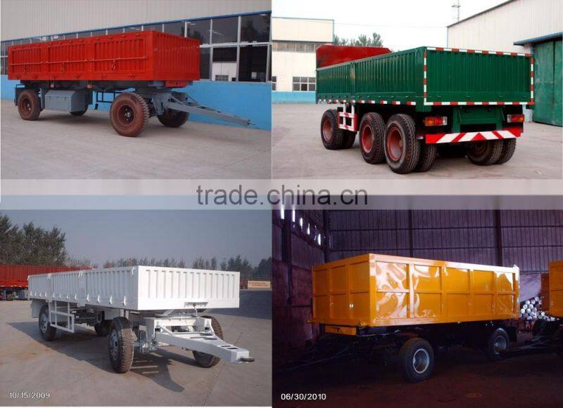 Factory price European Small Farm Dump Tractor Trailer