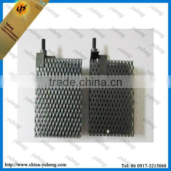 titanium anode for electrolysis coated Ru-Ir titanium anode plate