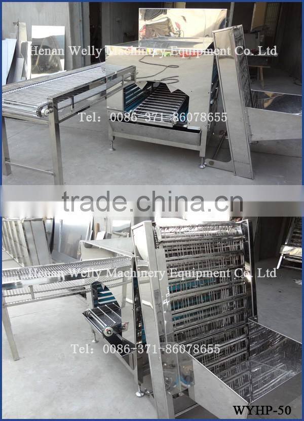 Factory price good performance hen egg peeling equipment