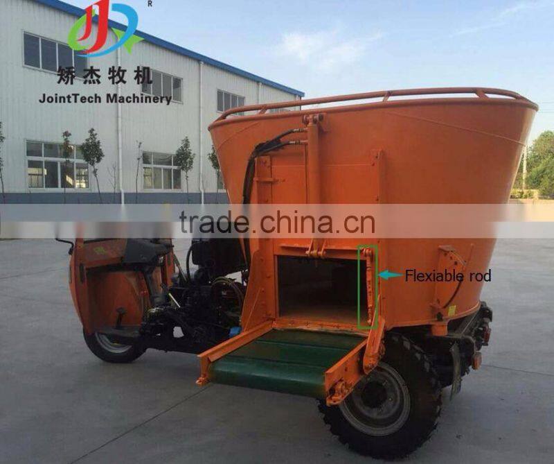 3 wheel drivven made in china TMR vertical feed mixer/feed mixer truck asia