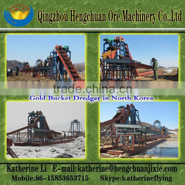 Large Output and Little Investment Gold Dredge