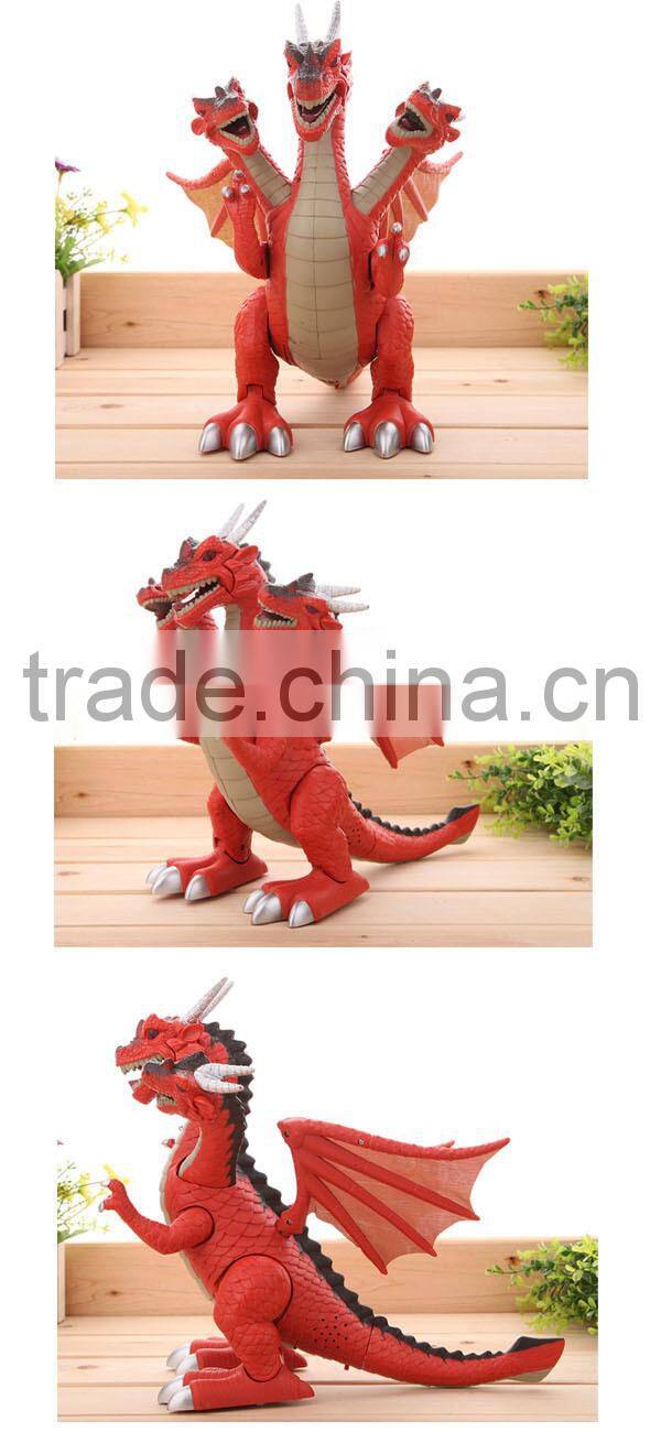 Volcano to toy flying dinosaur toy, Battery Operated Dinosaur Toys With Light and Music