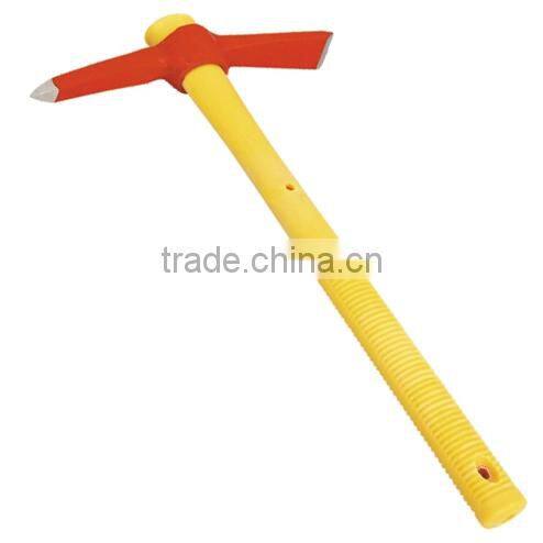 pp coated 65% pickaxe with fiberglass handle