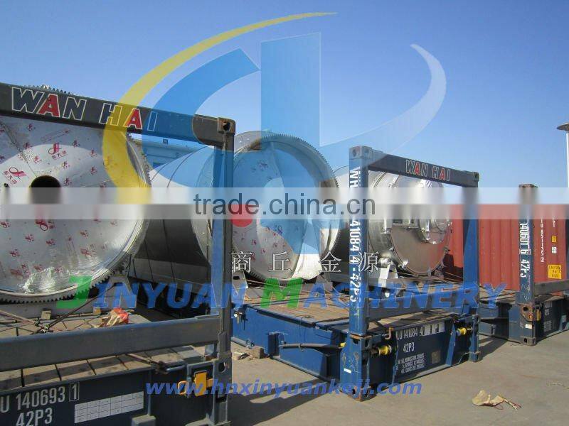 Crude oil recycling machine.