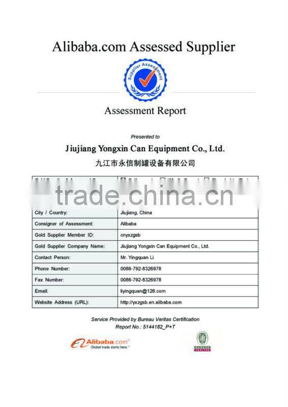 High Speed Food Canning Equipment