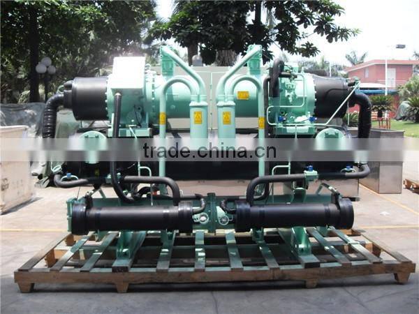 Water Cooled Industrial Water Chiller With Heat Recovery Machine