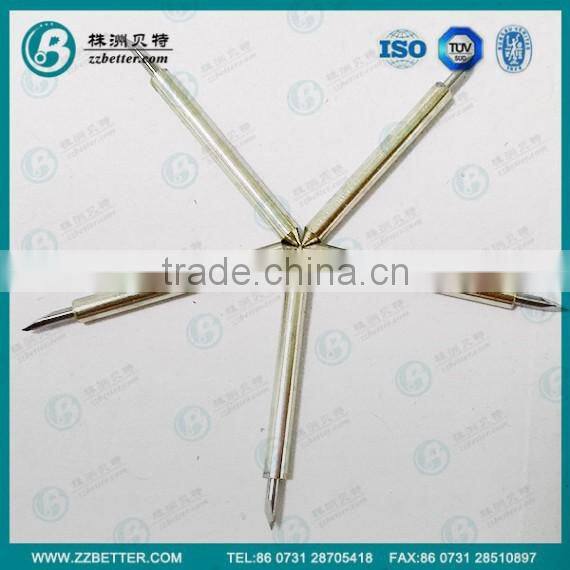 Cemented carbide vinyl plotter blade cutter