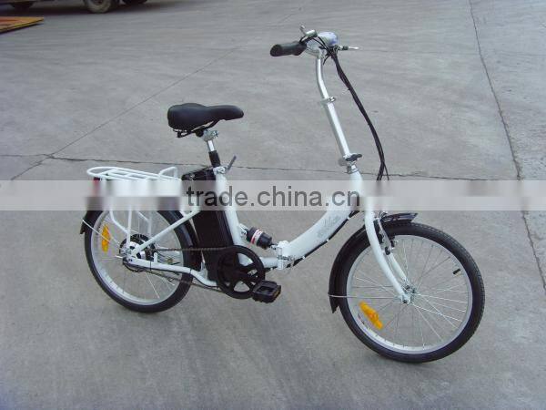 economic 250W 24V12A foldable lithium battery lead acid Electric Bicycle