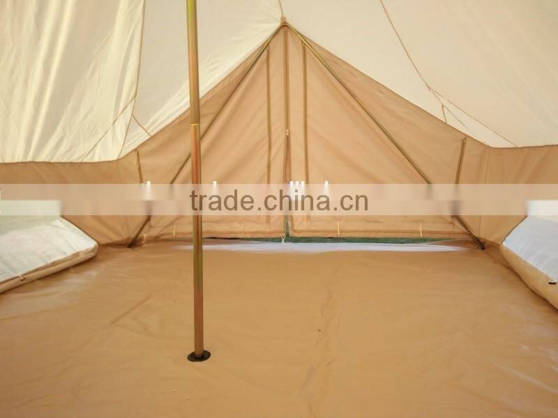 Outdoor Heavy Duty 4m Bell Tent Camping Bell Tent with Two Doors